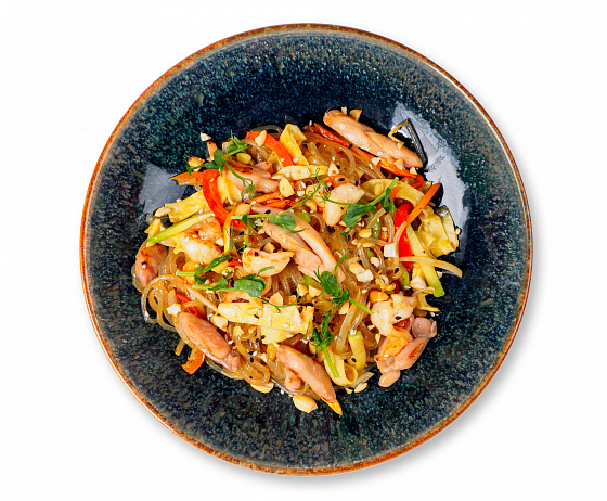 Лапша по-сингапурски 1