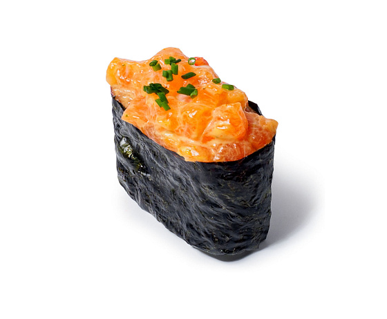 Гункан лосось спайси 1