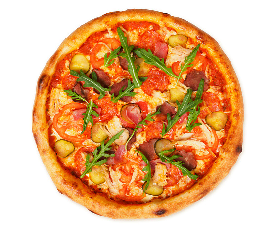 Пицца мясная барбекю 1