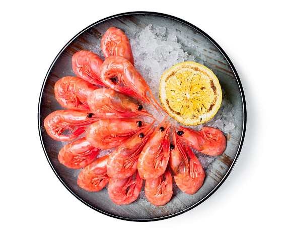 Креветки на льду 1