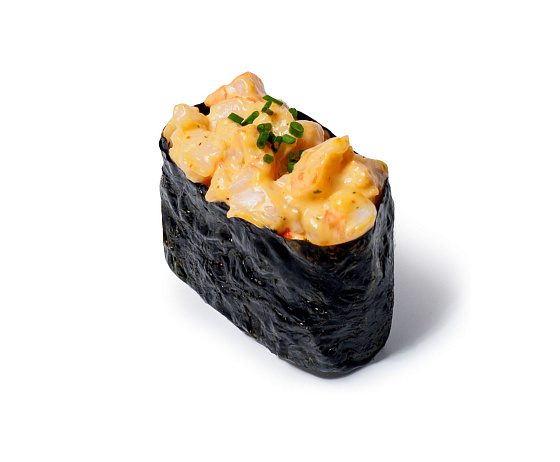 Гункан креветка спайси 1