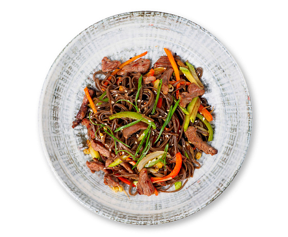 Соба с говядиной 1